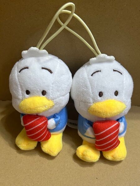 スシロー×はぴだんぶい コラボ限定 マスコット あひるのペックル