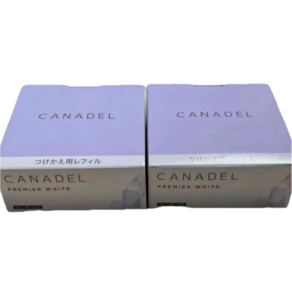 カナデル プレミアホワイト つけかえ用レフィル 58g × 2個