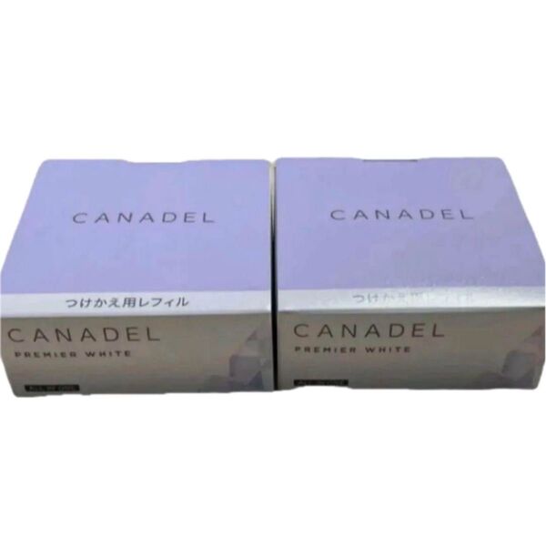 カナデル プレミアホワイト つけかえ用レフィル 58g × 2個