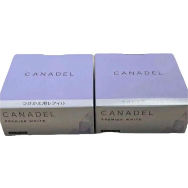 カナデル プレミアホワイト つけかえ用レフィル 58g × 2個