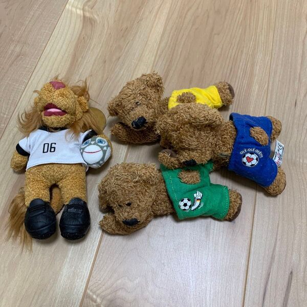 ドイツワールドカップ W杯 記念品 テディベア くま ぬいぐるみ
