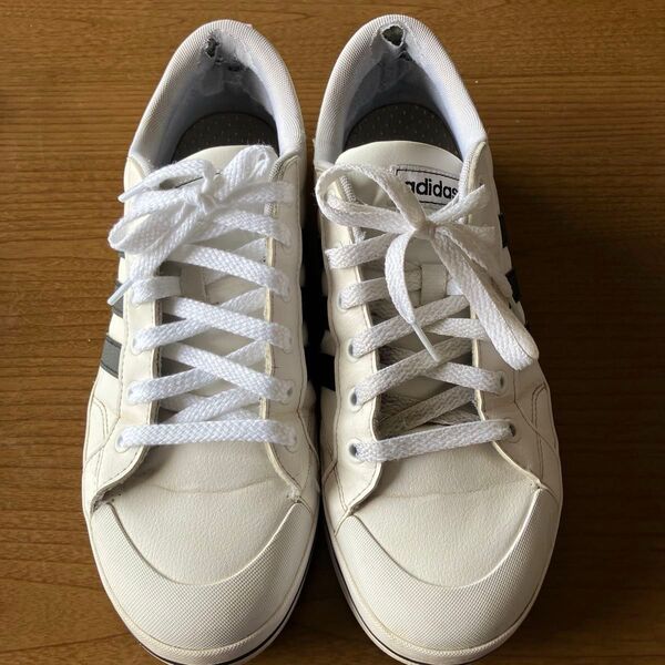 adidas ホワイトスニーカー 27センチ