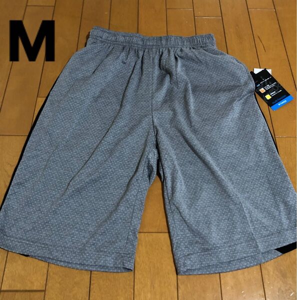 【新品未使用】keapa ケイパ ハーフパンツ メンズM グレー タグ付き ショートパンツ 吸湿速乾 UV