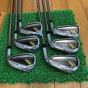 TaylorMade ロケットブレイズ アイアン 5〜P 6本セット 純正スチール 【S】 テーラーメイド