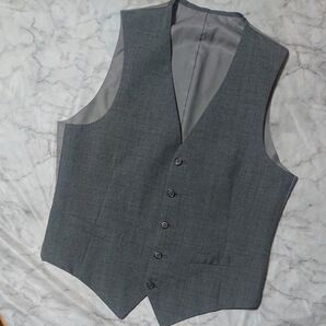 SUIT SELECT スーツベスト グレー メンズ AB 6