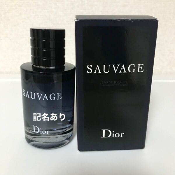 日本語シール正規品 Dior sauvage EDT ディオール ソヴァージュ ソバージュ 60ml オードゥトワレ 名前付き
