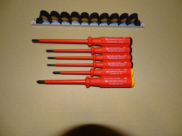 PB SWISS TOOLS 絶縁ドライバー6本セット