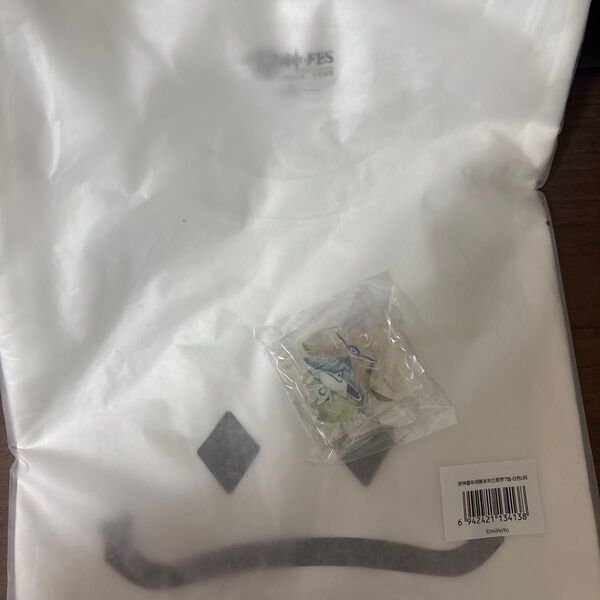 原神 アランナラ Tシャツ Lサイズ ホワイト フェス 特典付き 公式正規品