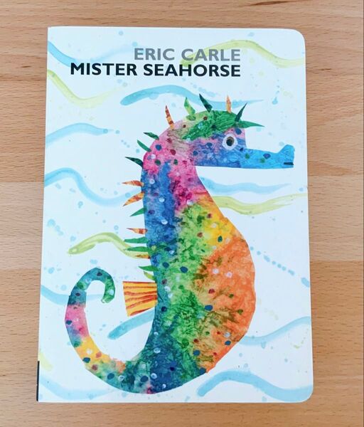 洋書絵本 MISTER SEAHORSE Eric Carle 新品 しかけ絵本