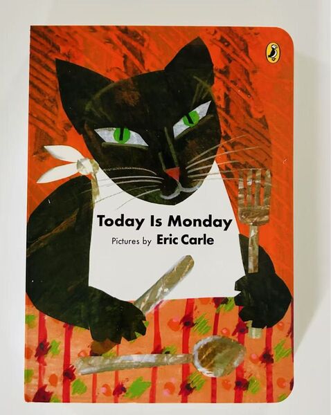 【英語・絵本】エリック・カール_Today is Monday ボードブック