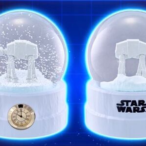 【新品未開封】スターウォーズ STAR WARS/ギミック付スノードーム AT-AT(彩色Ver.)ディズニー