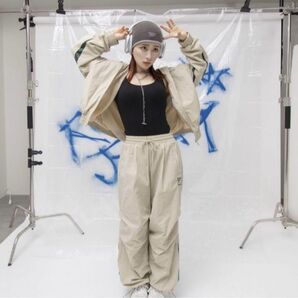 平成フラミンゴ JIMWAG × Reebok ウェーブパンツ MLサイズ