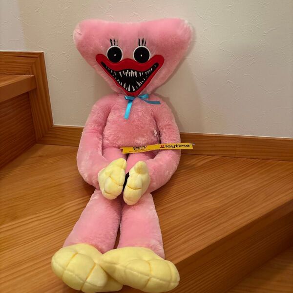ポピープレイタイム ハギーワギー BIGぬいぐるみ ピンク KissyMissy ナムコ限定