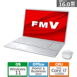 未使用 富士通ノートパソコン FMVA50J3SK AH50/J3SK