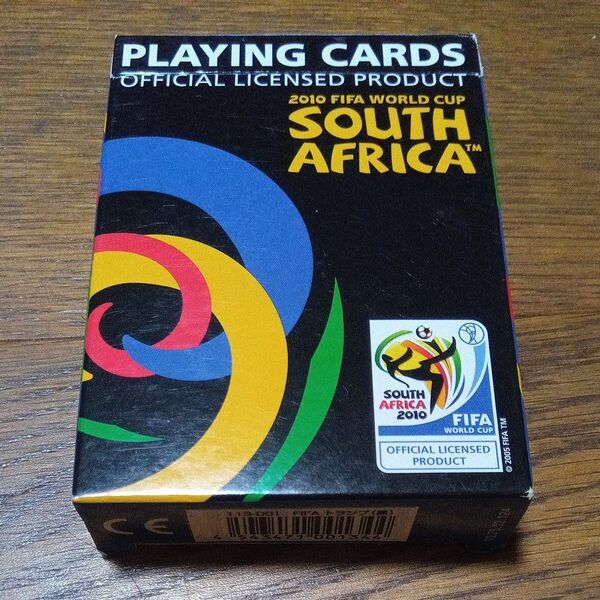 2010 FIFAワールドカップ南アフリカ大会公式商品新品未使用コレクションサッカートランプPlaying Card