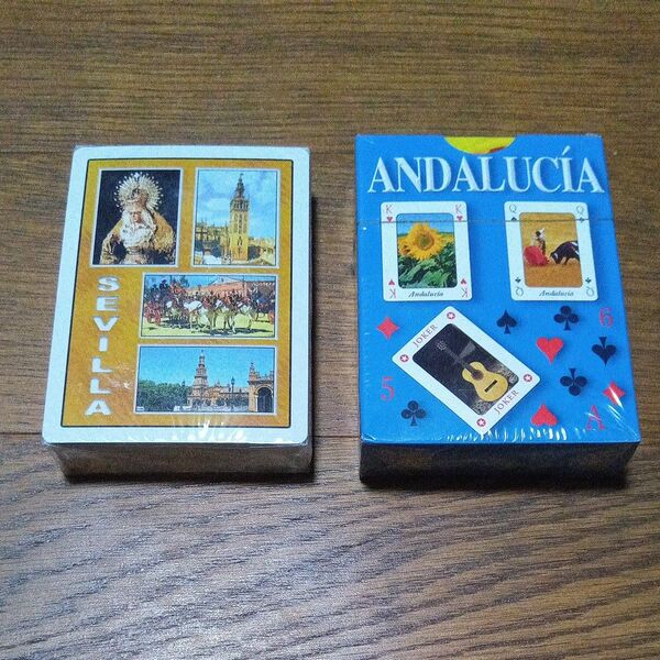 スペインSpainセビリアSEVILLAアンダルシアANDALUCIA観光写真お土産トランプPlaying Card 新品未使用
