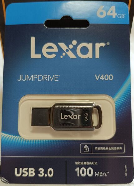 Lexar JUMPDRIVE V400 USBメモリー 64GB 1個