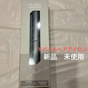 ヘアアイロン USB モバイル メタリックグレー テスコム TS310A-H