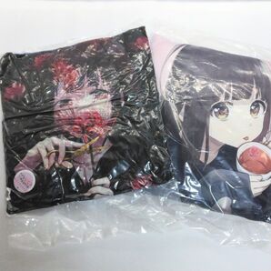 メンヘラ少女くるみちゃん リバーシブルスクエアクッション 2個 七瀬くるみ クッション メンヘラ 少女 くるみ くるみちゃん ぽむ