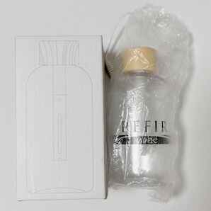 パーソナル加湿器 木目調クリアボトルタイプ ナチュラルウッド