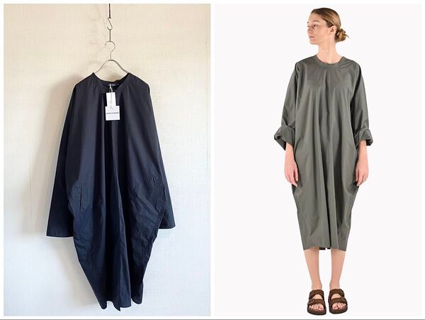未使用タグ付 定価95700円 2024SS SOFIE D’ HOORE ソフィドール ワンピース ゆったり イエナ購入