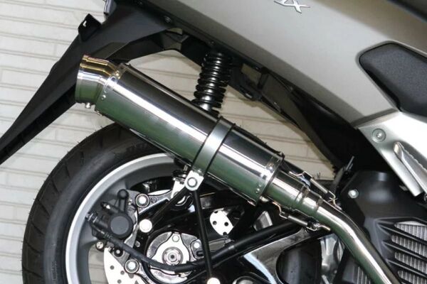 SALE 新品商品 即納 HMS ヤマハ NMAX 125 (EBJ-SE86J/E3P8E/2BK-SG50JR300マフラー