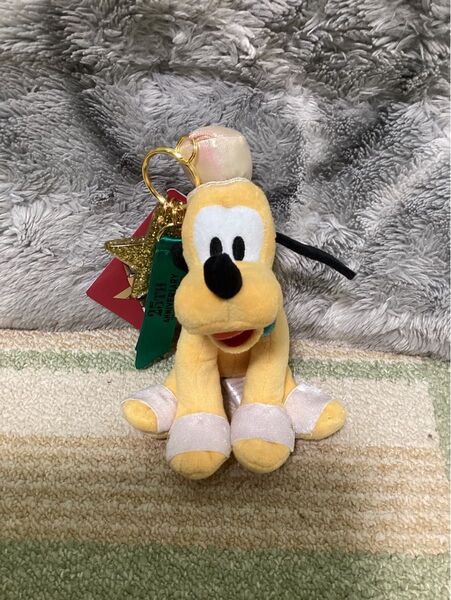 ④【東京ディズニーリゾート店限定】プルートぬいぐるみキーチェーン