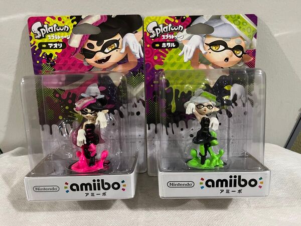 Splatoon amiibo アオリ ホタル セット 新品 未開封品