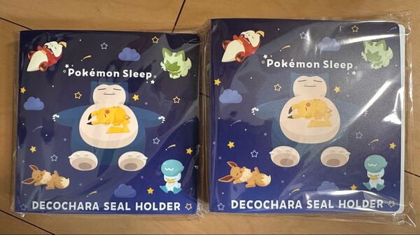 ポケモンパン ポケモンスリープ シールホルダー 2点セット 2025年夏 デコキャラシール