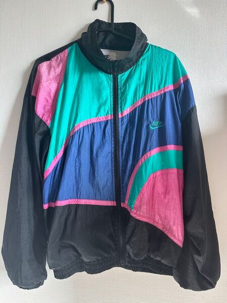 NIKE ナイキ ナイロンジャケット M ビンテージ ブルゾン ウィンドブレーカー