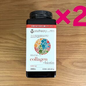 コストコ Youtheory コラーゲン ビオチン 390 粒 ×2個セット