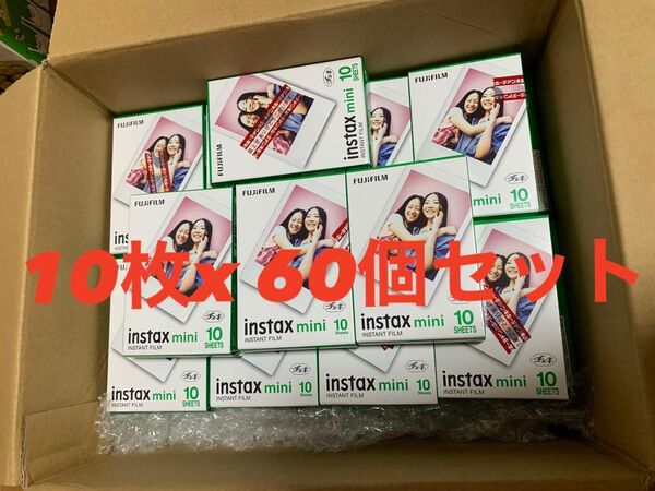チェキ用フィルム instax mini 600枚 60個セット FUJIFILM