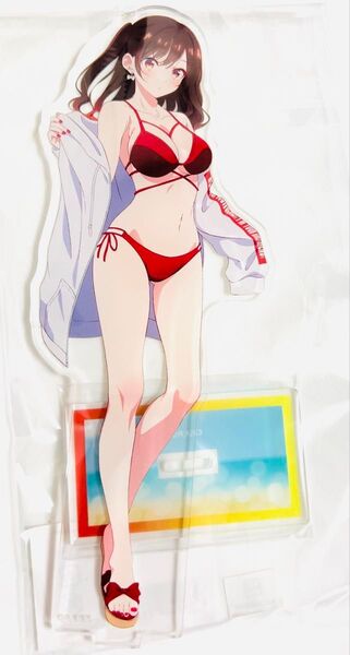 彼女、お借りします arti-mate BIGアクリルスタンド 水原千鶴 描き下ろし 水着ver.