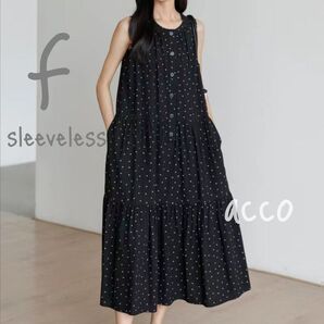 小花 ロングワンピース 夏 綿混 ワンピース ティアードワンピース 半袖 海外 花柄 ブラック ノースリーブ ワンピース 涼しい
