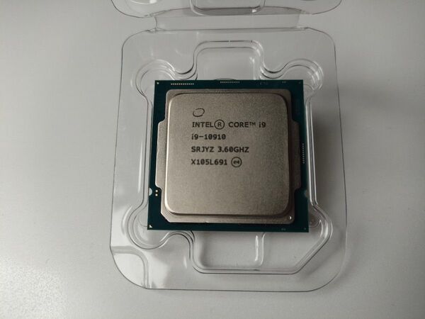 Intel Core i9 10910 動作品