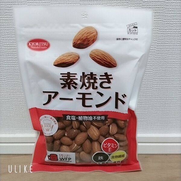 素焼きアーモンド 共立 200g