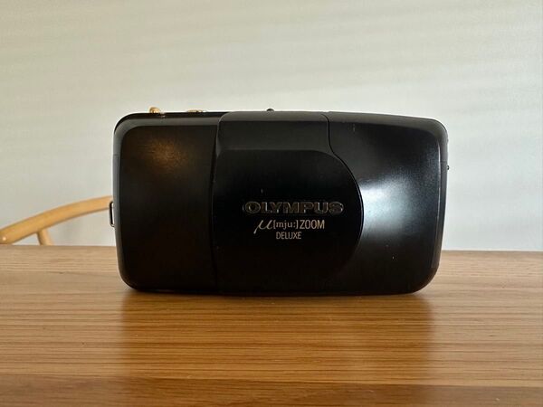 OLYMPUS フィルムカメラ mju ZOOM DELUXE 動作未確認