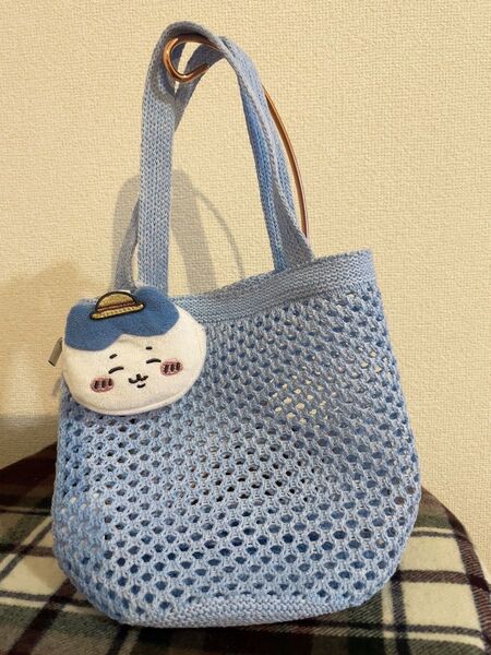 【新品】ちいかわ トートバッグ メッシュバッグ GU ハチワレ