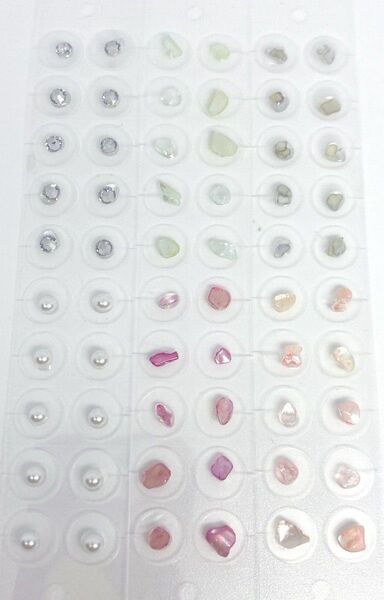 耳ツボジュエリー 60粒 耳つぼシート 耳つぼシール