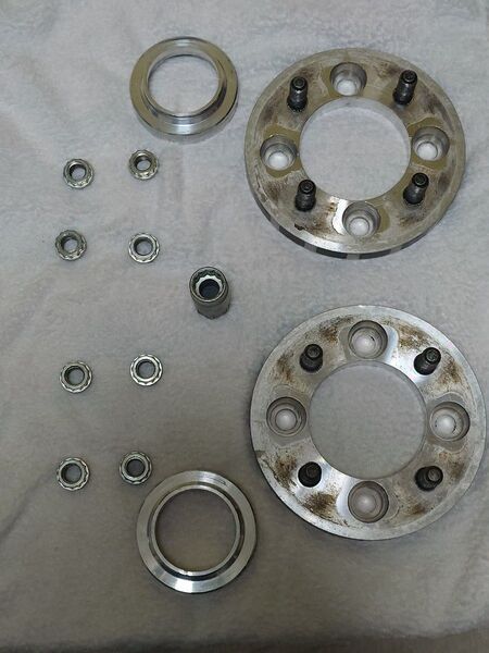 協栄産業 ワイドトレッドスペーサー 15mm 4H