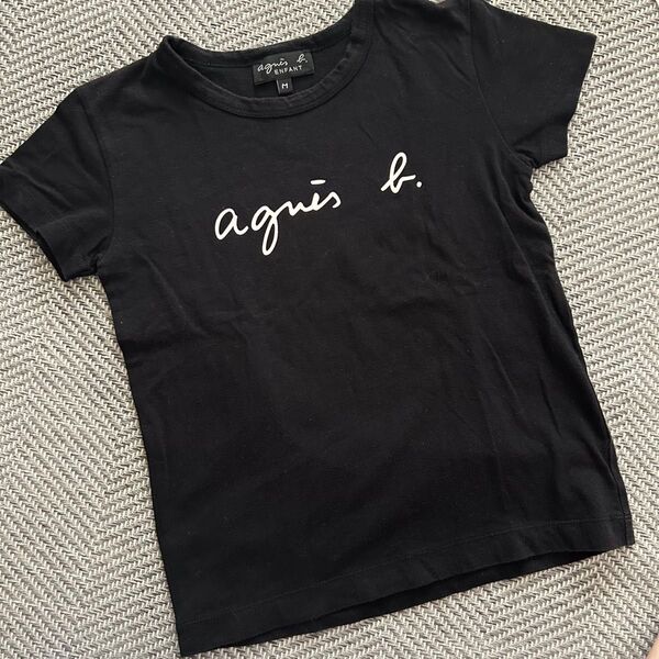 アニエスベー Tシャツ 120-130 キッズM 黒