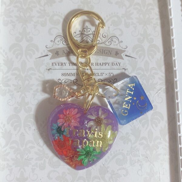 イニシャルキーホルダー チャーム ハンドメイド TravisJapan トラジャ