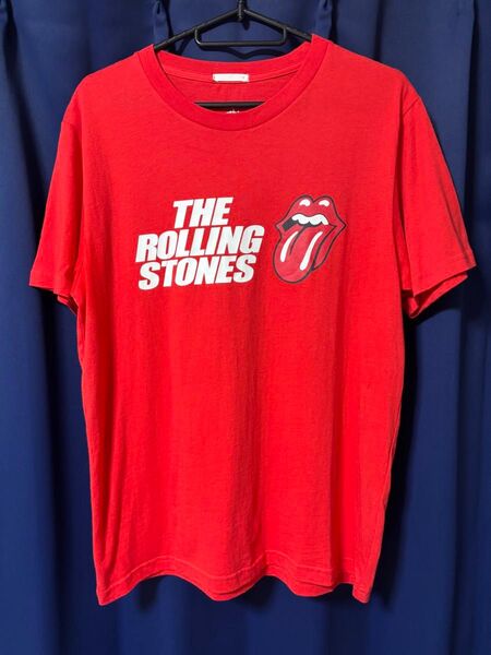【新品未使用品】ローリングストーンズ GU コラボ Tシャツ 半袖 メンズMサイズ