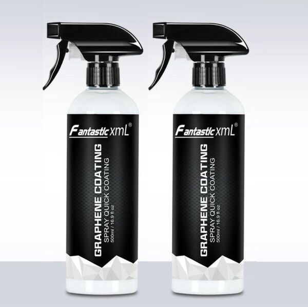 グラフェンコーティングスプレー fantastic 2本セット 撥水性高いコーティング 撥水性 6月入荷品