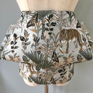 大人兵児帯 インドの森 長尺ジャガード兵児帯
