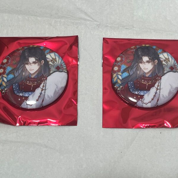 魔道祖師 公式茶屋 THEキャラカフェ グリッター 缶バッジ 風月同天 魏無羨
