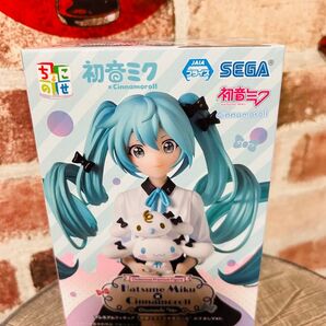 初音ミク シナモロール ちょこのせプレミアムフィギュア おすましVer 新品未開封品