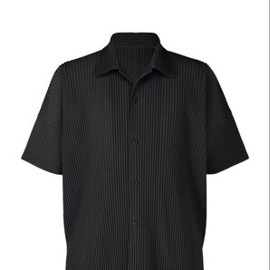 完売品 新品 HOMME PLISSE ISSEY MIYAKE 半袖シャツ 黒