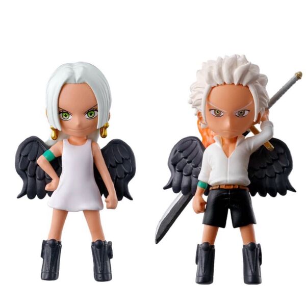 ONE PIECE ワンピの実 第十九海戦 Sスネーク Sホーク 2種セット カプセル無し ワンピース フィギュア