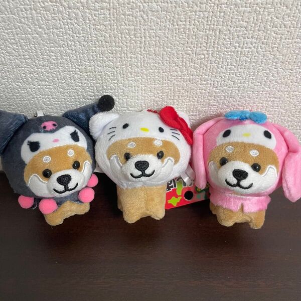 旅するマメしば サンリオ キティ マイメロ クロミ 3点セット